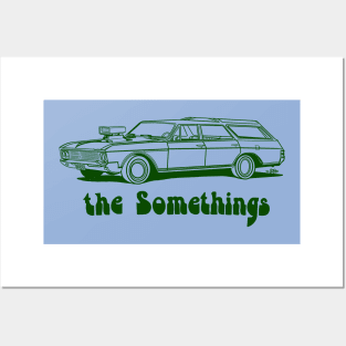 Green ink Somethings T-shirt design (what’s under the hood) Posters and Art